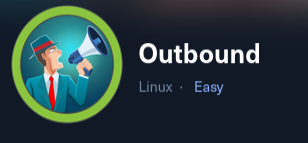 HTB- Outbound Machine Writeup cover